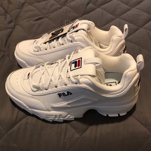 Women’s Fila Disruptor II Premium Sneakers Size 8 - Picture 2 of 8